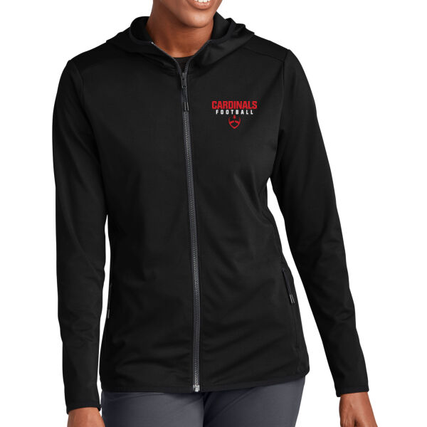 Mt. Pleasant 2025 Football - Ladies Circuit Hooded Full Zip Thumbnail