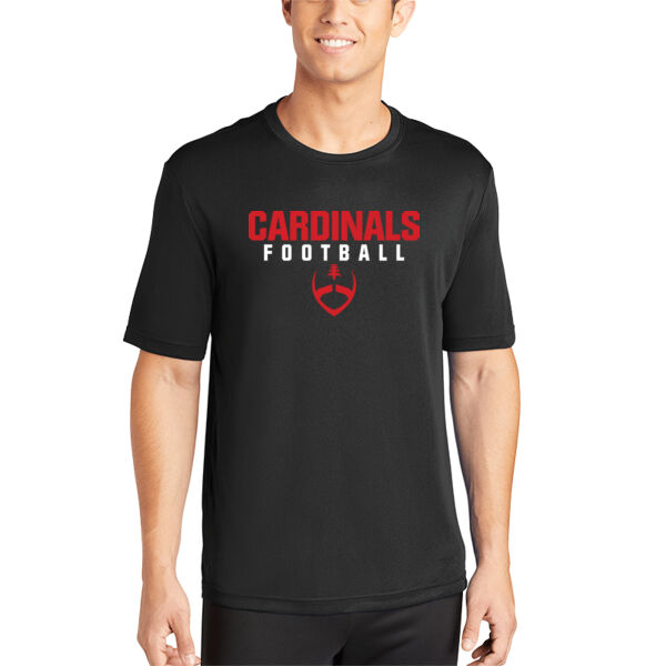 Mt. Pleasant 2025 Football - Black PosiCharge Competitor Tee Thumbnail