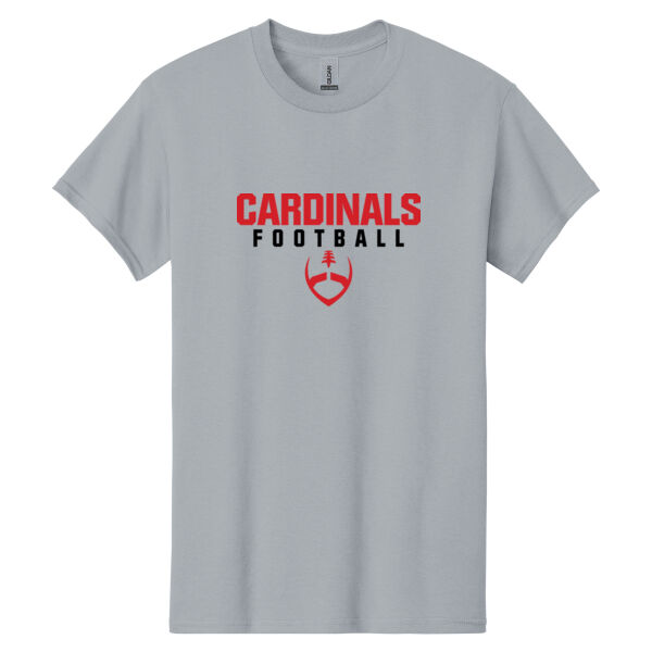 Mt. Pleasant 2025 Football - Grey Heavy Cotton 100% Cotton T Shirt Thumbnail