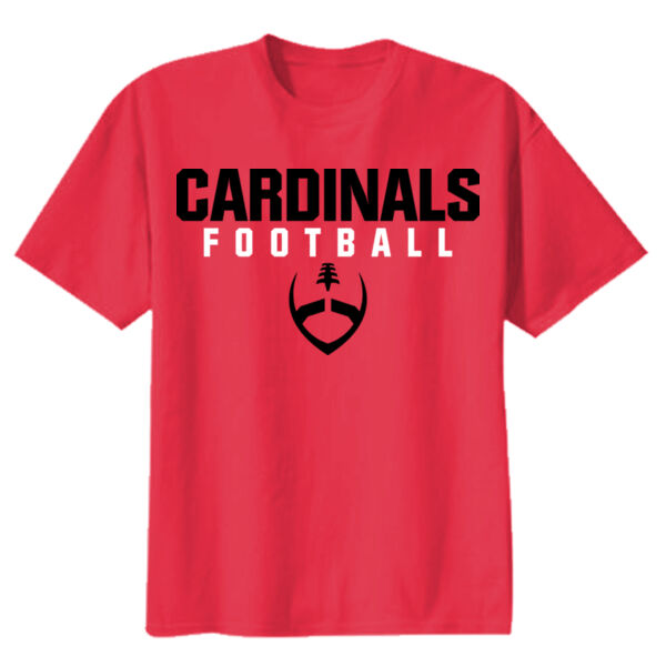 Mt. Pleasant 2025 Football - Red Youth Heavy Cotton 100% Cotton T Shirt Thumbnail