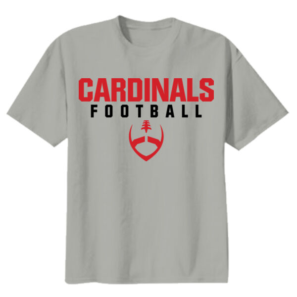 Mt. Pleasant 2025 Football - Grey Youth Heavy Cotton 100% Cotton T Shirt Thumbnail