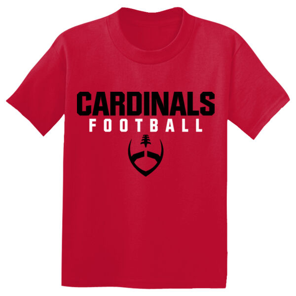 Mt. Pleasant 2025 Football - Red Youth PosiCharge Competitor Tee Thumbnail
