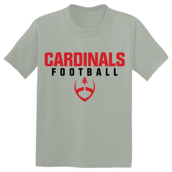 Mt. Pleasant 2025 Football - Grey Youth PosiCharge Competitor Tee Thumbnail